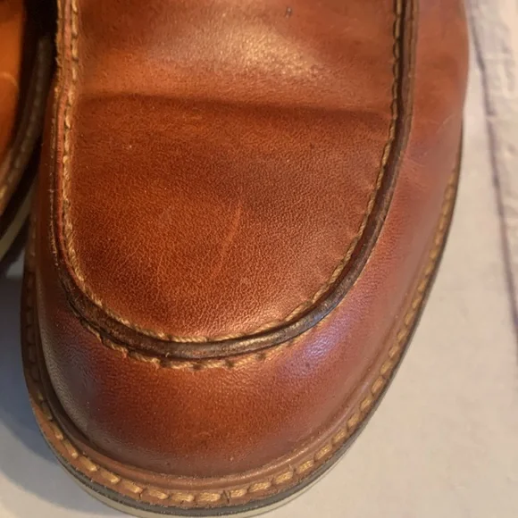Aldo Brown Leather Boots with Moccasin Toe - Picture 9 of 12